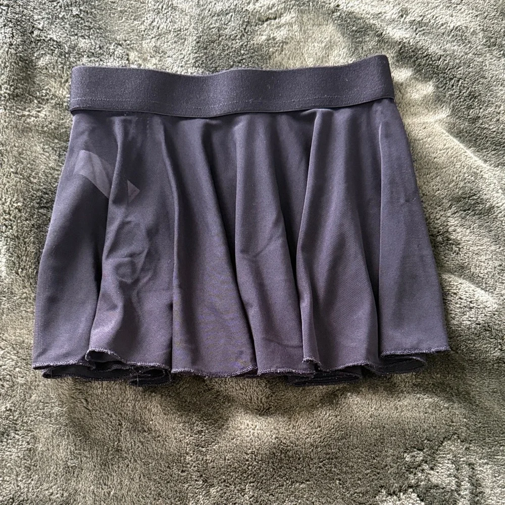 Justice black ballet Skirt